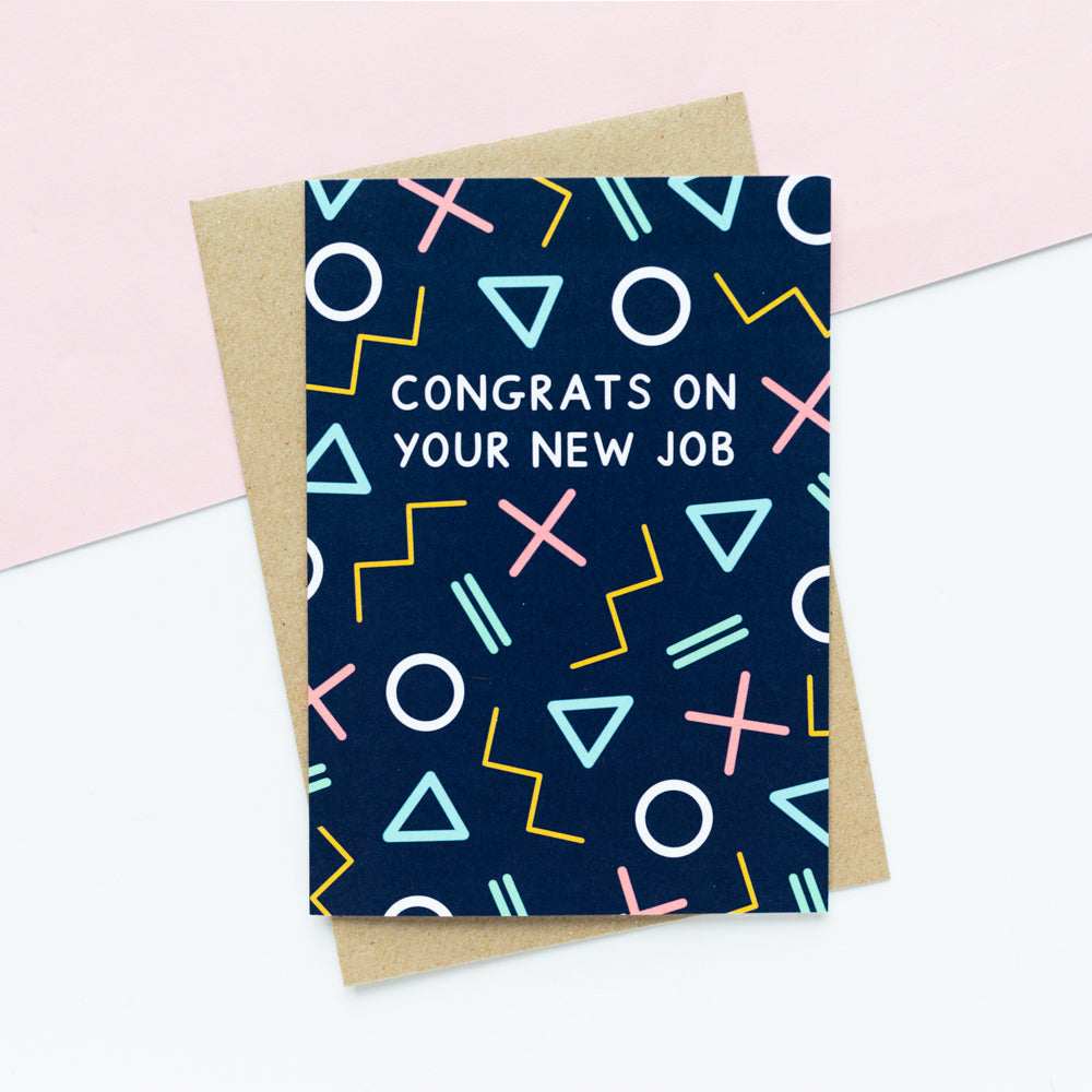 New Job and Retirement Cards