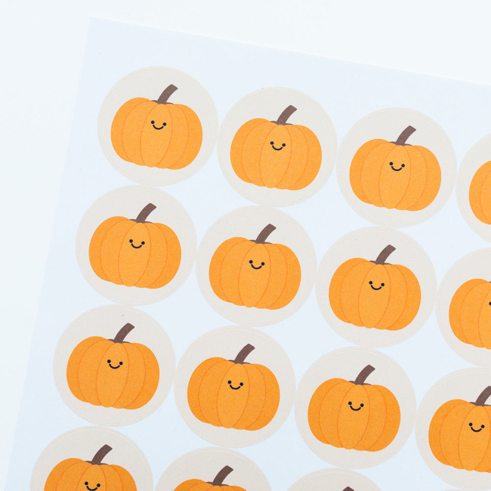 Pumpkin Halloween Stickers