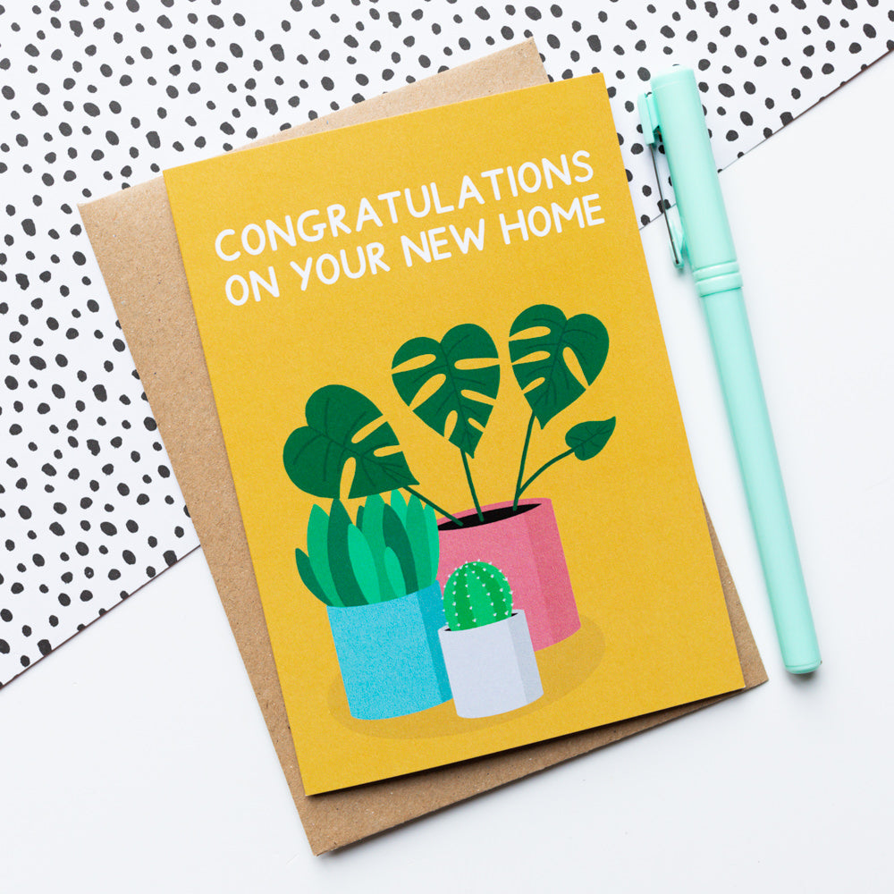 Congratulations On Your New Home Card