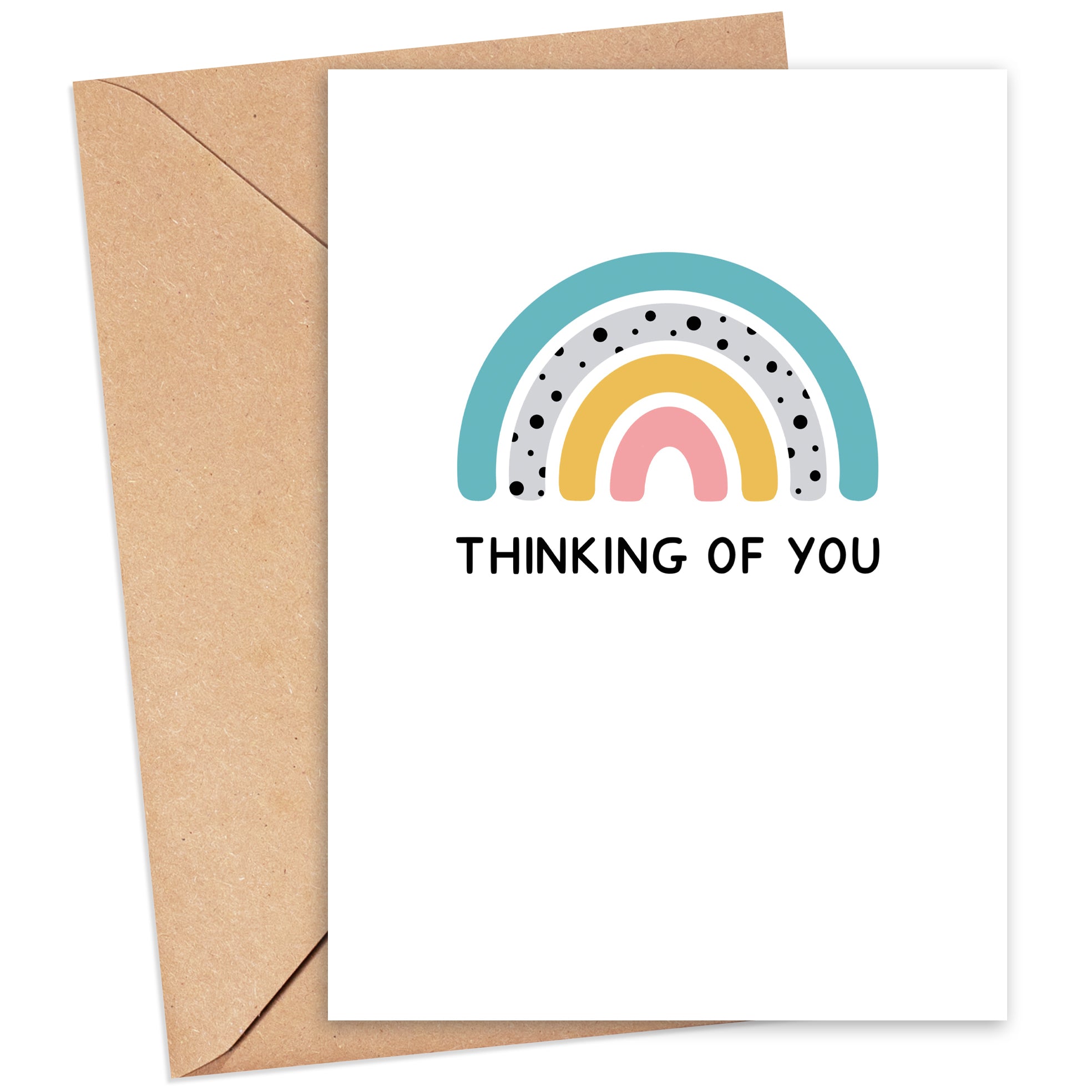 Thinking Of You Rainbow Card