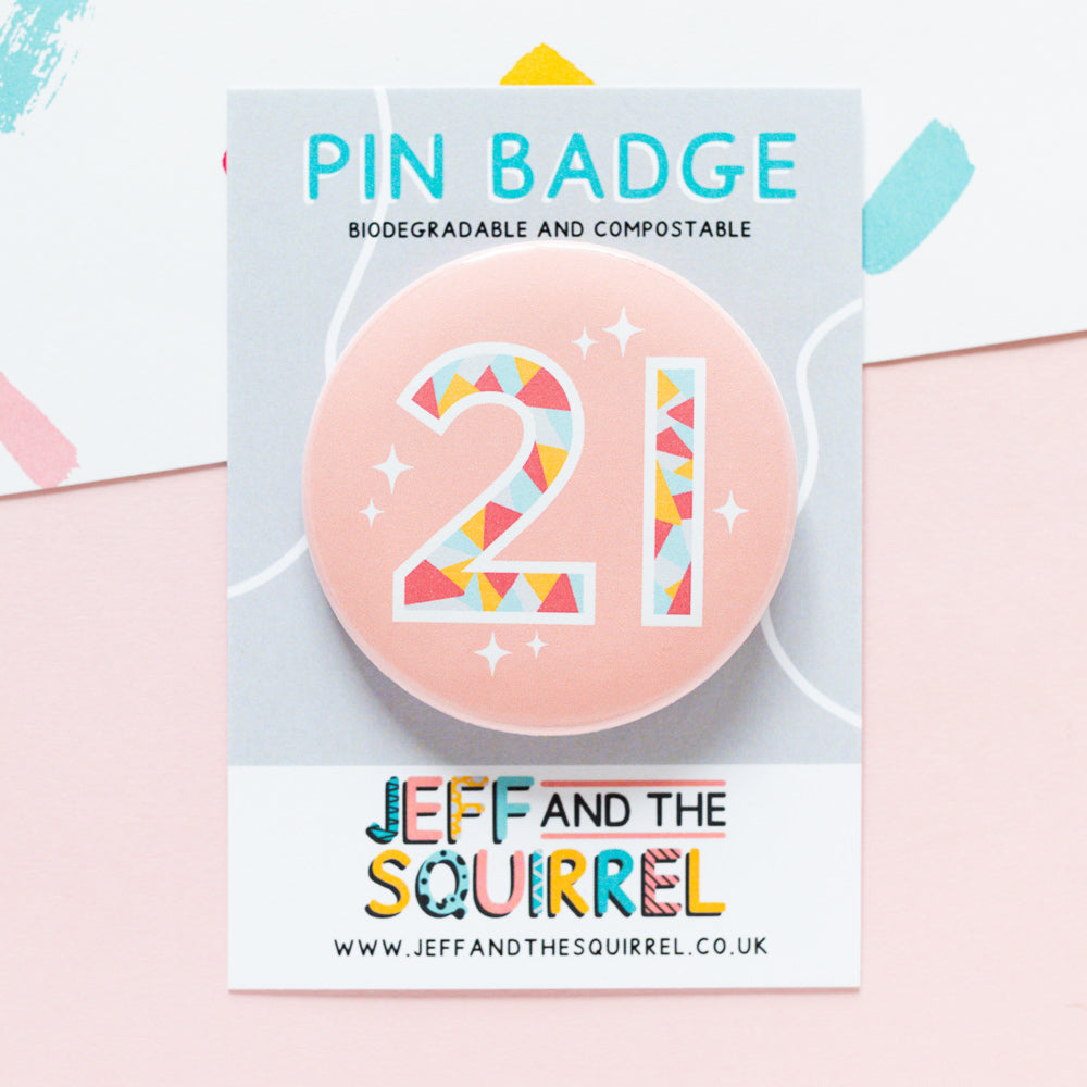 *SECONDS* Biodegradable Badges