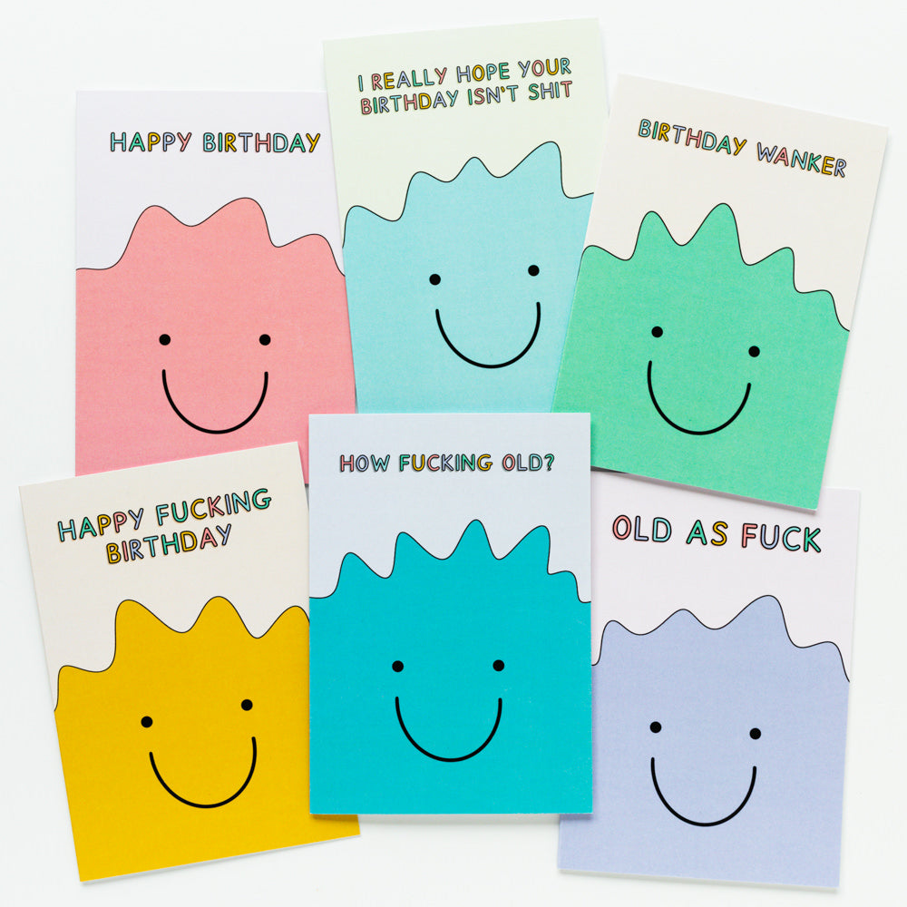 Birthday Wanker Monster Card