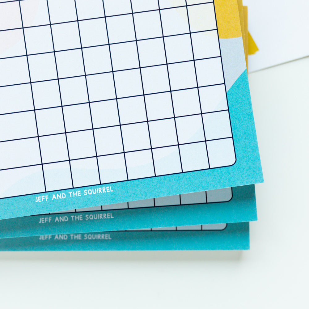 Daily Habit Tracker A6 Pad