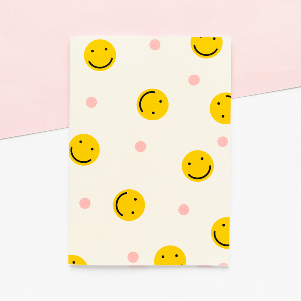Smiley Face A6 Notebook