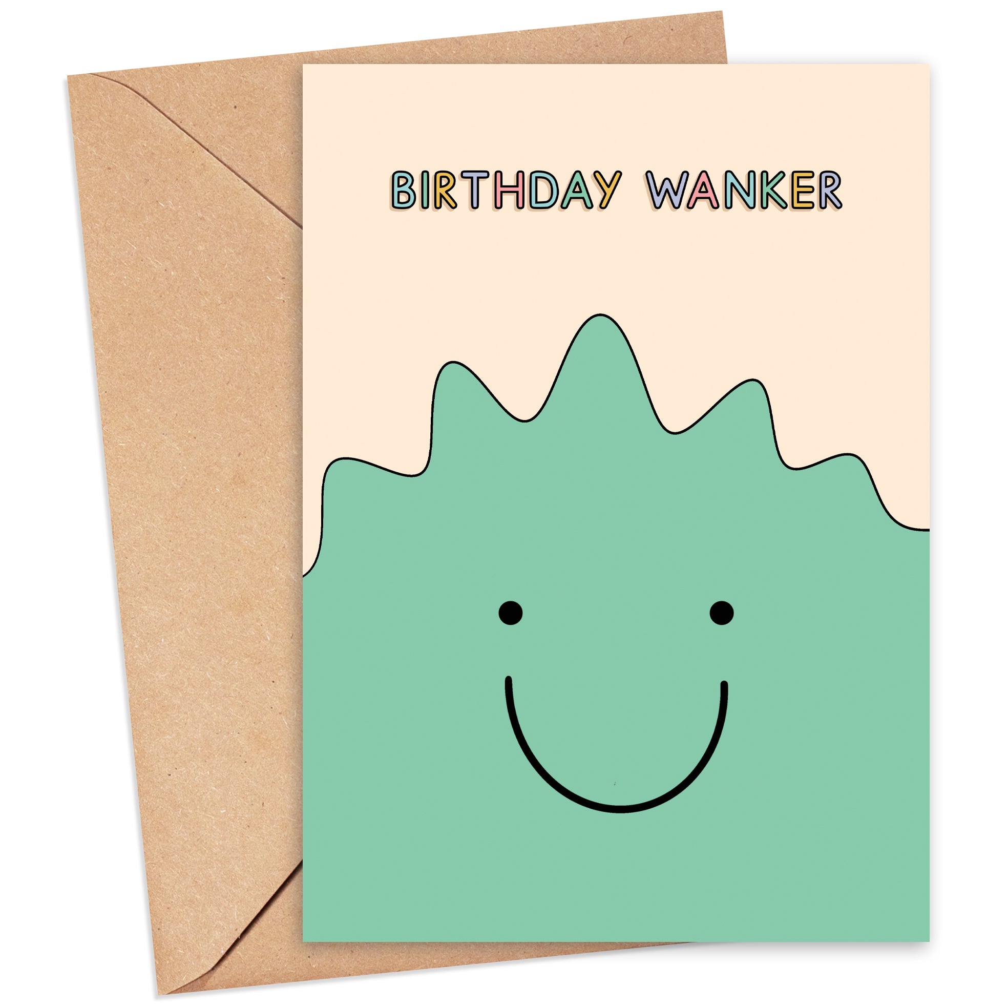 Birthday Wanker Monster Card