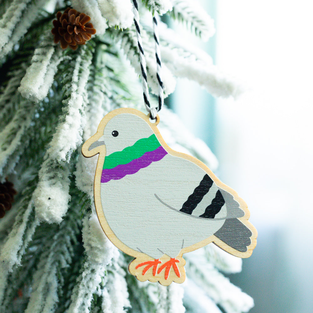 Pigeon Christmas Tree Decoration