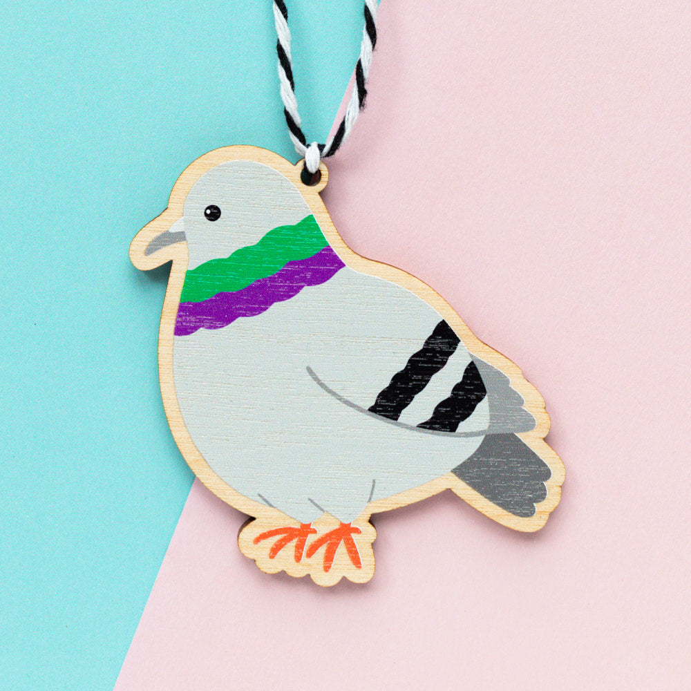 Pigeon Christmas Tree Decoration