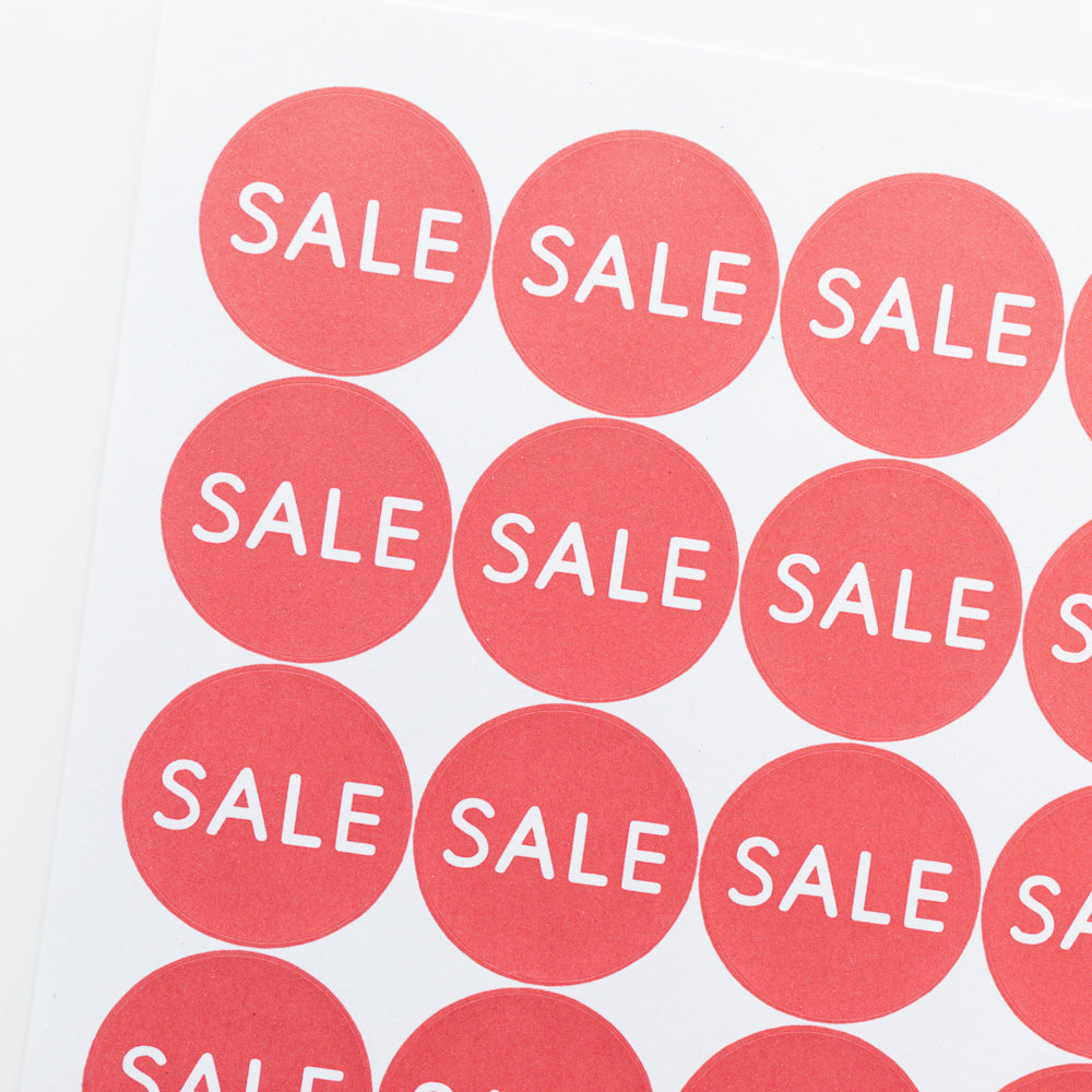 Pink Sale Stickers