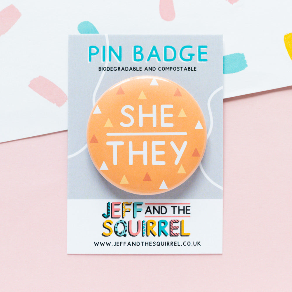 Pronoun Badges