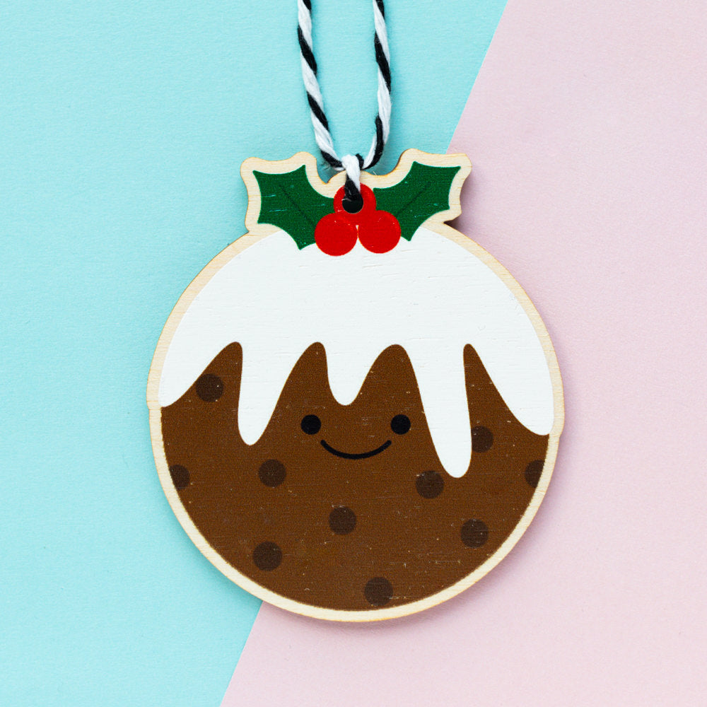 Christmas Pudding Tree Decoration