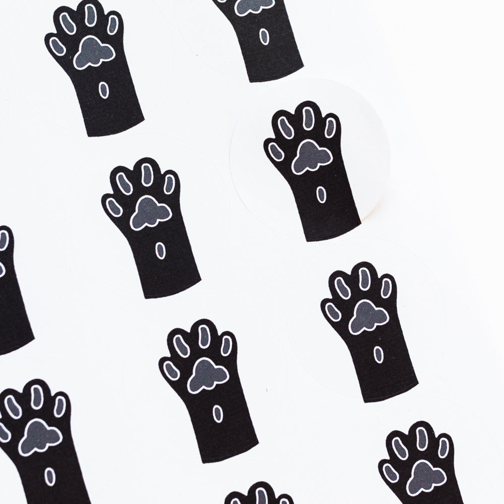 Black Cat Stickers