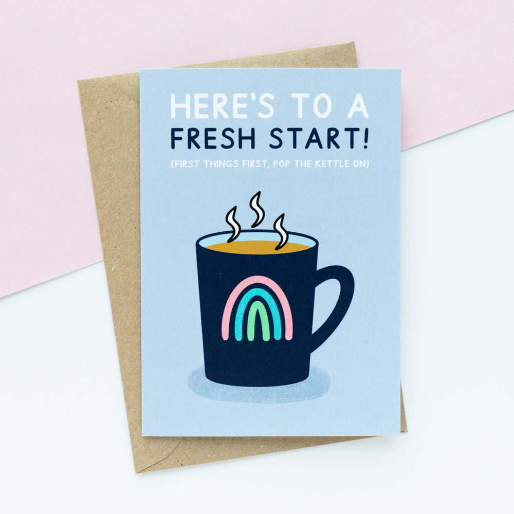 Fresh Start Rainbow Card