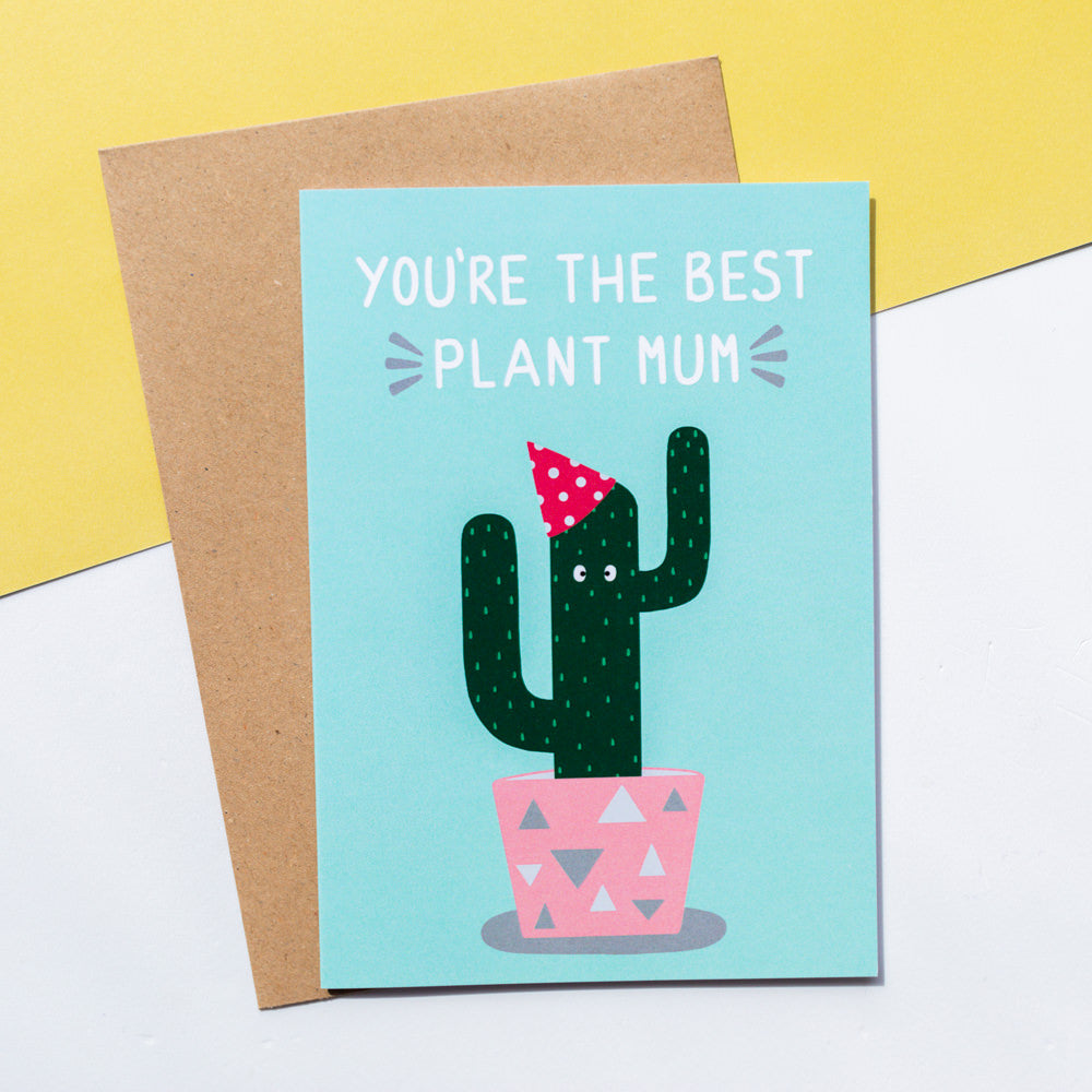 Best Plant Mum Card