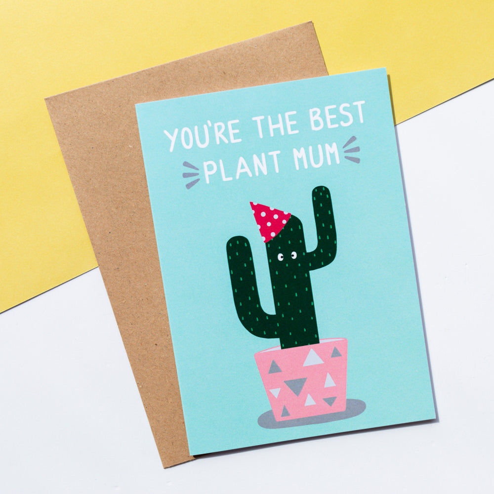 Best Plant Mum Card