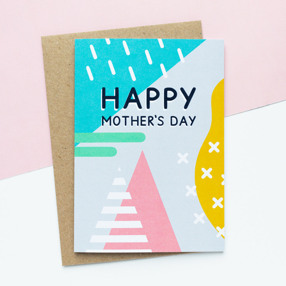 Happy Mother's Day Memphis Card
