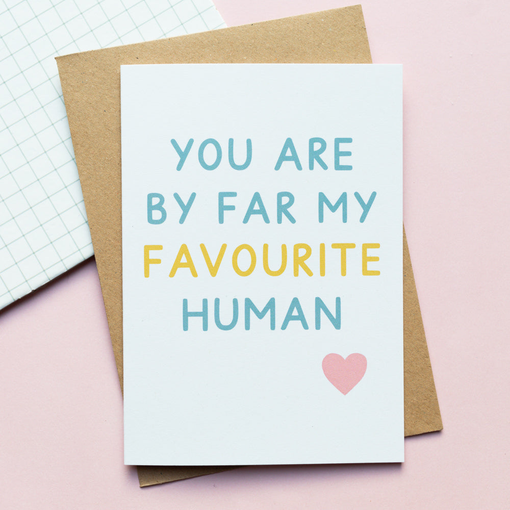 Favourite Human Card