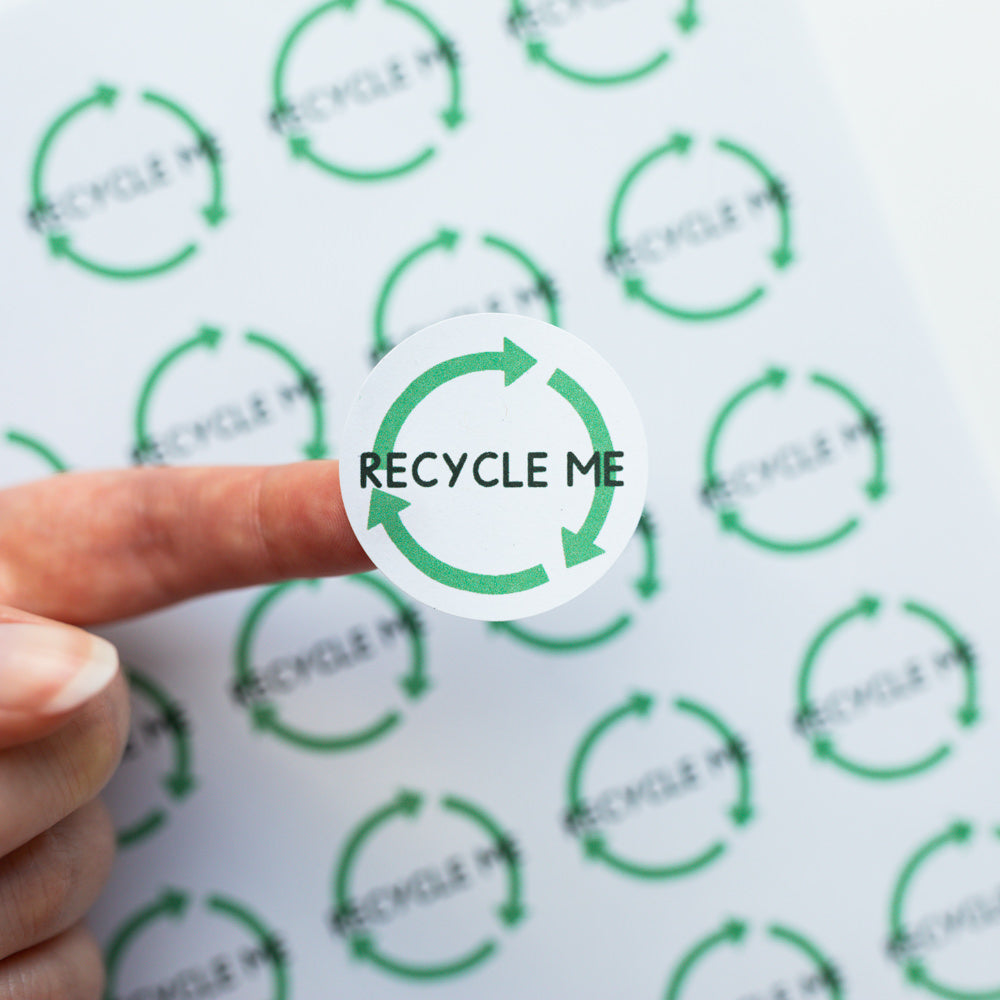 Recycle Me Stickers