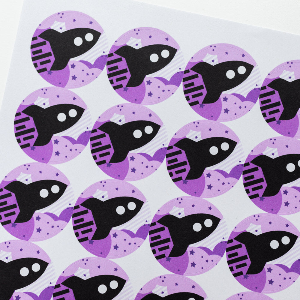 37mm Personalised Logo Stickers
